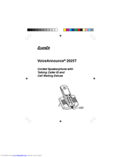 ClassCo VoiceAnnounce 2025T User Manual