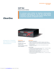 ClearOne Net Datasheet
