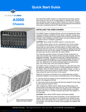 Clearcube A3000 Quick Start Manual
