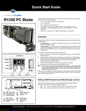 Clearcube R1350 Quick Start Manual