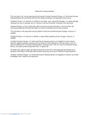 Cleveland 24CSM Series Supplementary Manual