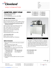 Cleveland KDM-25 Specifications