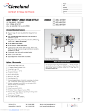 Cleveland KDL-80-TSH Specifications