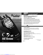 Cobra MRHH400 Owner's Manual