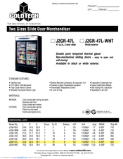 Coldtech J2GR-47L Specifications
