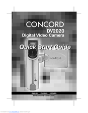 Concord Camera DV2020 Quick Start Manual