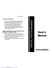 ConnectGear RAS128 User Manual