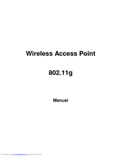ConnectGear WA620G Manual