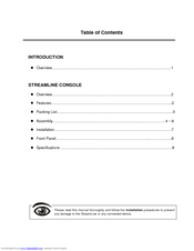 ConnectPro Master-IT StreamLine SL-01 User Manual