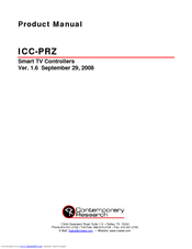 Contemporary Research ICC-PRZ Product Manual