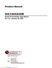 Contemporary Research ICC2 Product Manual