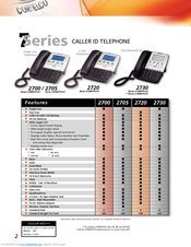 Cortelco 2705 Features