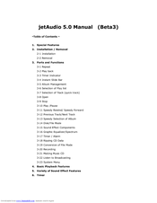 Cowon jetAudio 5.0 User Manual