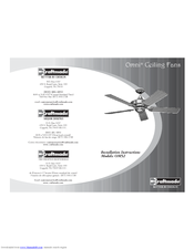 Craftmade Omni OM52 Installation Instructions Manual