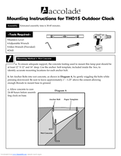 Craftmade Accolade TH015 Mounting Instructions