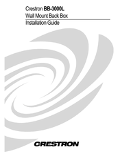 Crestron BB-3000L Installation Manual