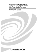 Crestron C2-AUDIO-6PAK Reference Manual