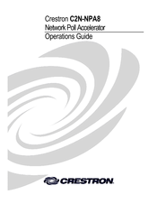 Crestron C2N-NPA8 Operation Manual