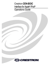 Crestron CEN-IDOC Operation Manual