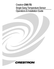 Crestron CNX-TS Operations & Installation Manual