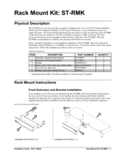 Crestron ST-RMK Installation Manual