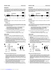 Crestron STIRP Installation Instructions