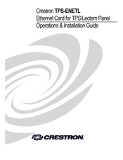 Crestron TPS-ENETL Operations & Installation Manual