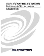 Crestron TPS-MEM64MB Installation Manual