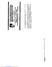 CrimeStopper CAS-969DC Supplementary Manual
