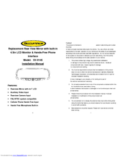 Crimestopper SV-9145 Installation Manual