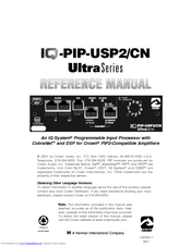 Crown IQ-PIP-USP2 CN Reference Manual