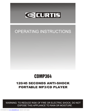 Curtis CDMP364 Operating Instructions Manual