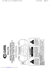 Curtis RCD177R Instruction Manual