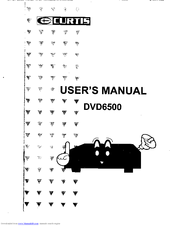 Curtis DVD6500 User Manual