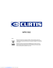 Curtis MPK1062 Pocket Manual