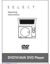 Curtis DVD7016UK Operating Instructions Manual