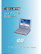 Curtis DVD8017 User Manual