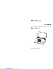 Curtis DVD8078 User Manual