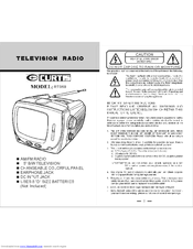 Curtis RT069 User Manual
