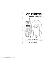 Curtis TC970 Owner's Manual