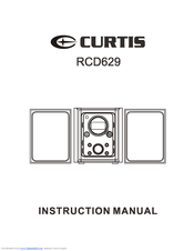 Curtis RCD629 Instruction Manual
