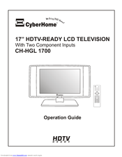 CyberHome CH-HGL 1700 Operation Manual