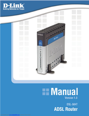 D-link DSL-504T User Manual