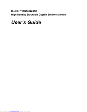D-link DGS-3224SR User Manual