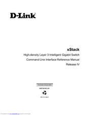 D-link 3324SRi - Switch - Stackable Command Line Interface Reference Manual