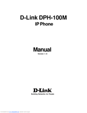 D-link DPH-100M User Manual