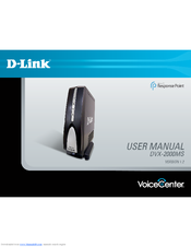 D-link DVX-2000MS-10 - VoiceCenter IP Phone System User Manual