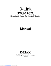 D-link DVG-1402S_L User Manual
