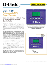 D-link DMP-120 Specifications