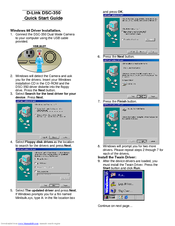 D-Link DSC-350 Quick Start Manual